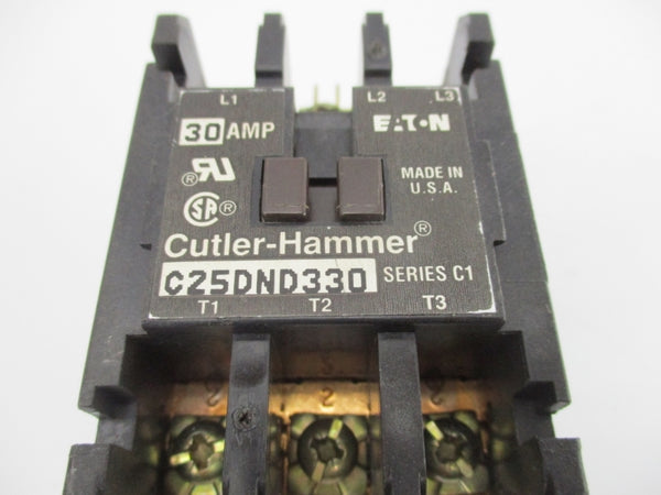 CUTLER HAMMER C25DND330 SER. C1 104/120V 30A NSNP