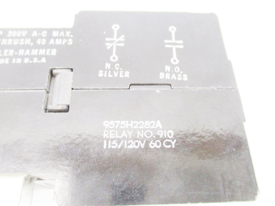 CUTLER HAMMER 9575H2282A 115/120V 40A UNMP