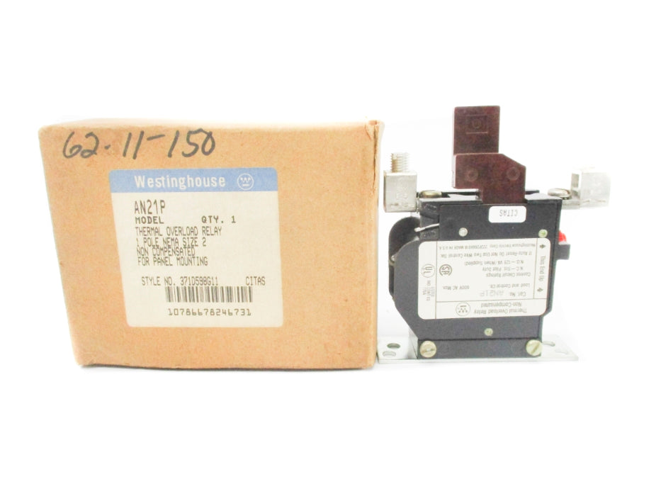 WESTINGHOUSE AN21P 371D598G11 600VAC NSMP