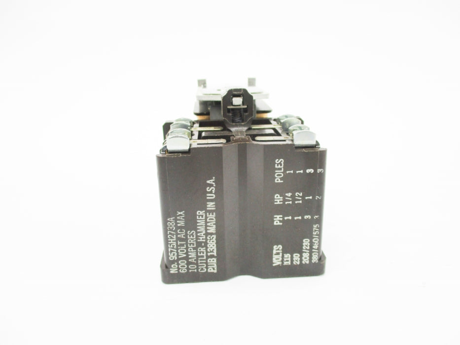 CUTLER HAMMER 9575H2738A 440-480V 10A NSMP