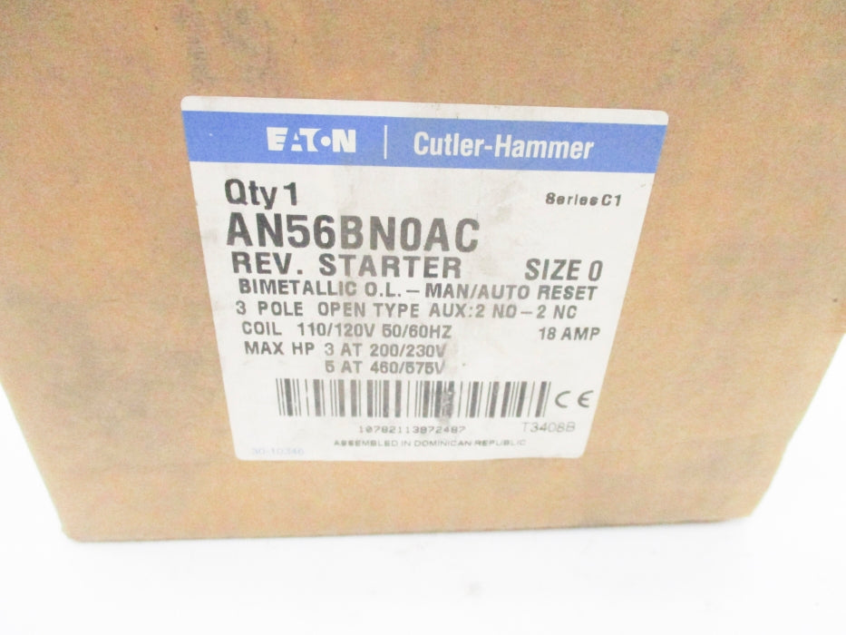 CUTLER HAMMER AN56BN0AC SER. C1 NSMP