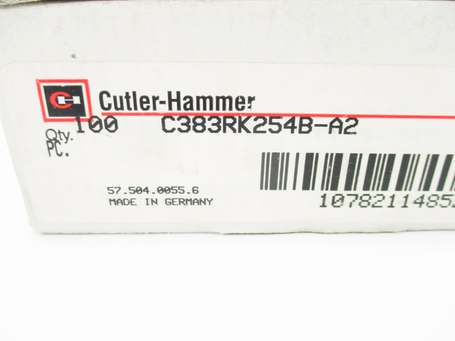 CUTLER HAMMER C383RK254B-A2 (PKG OF 100) NSMP