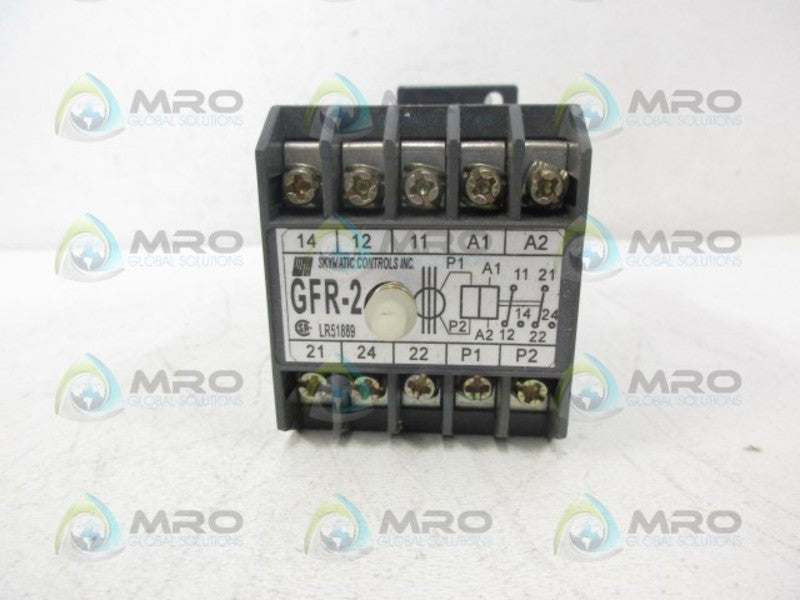 SKYMATIC CONTROL GFR-2 GROUND FAULT PROTECTION RELAY NSNP