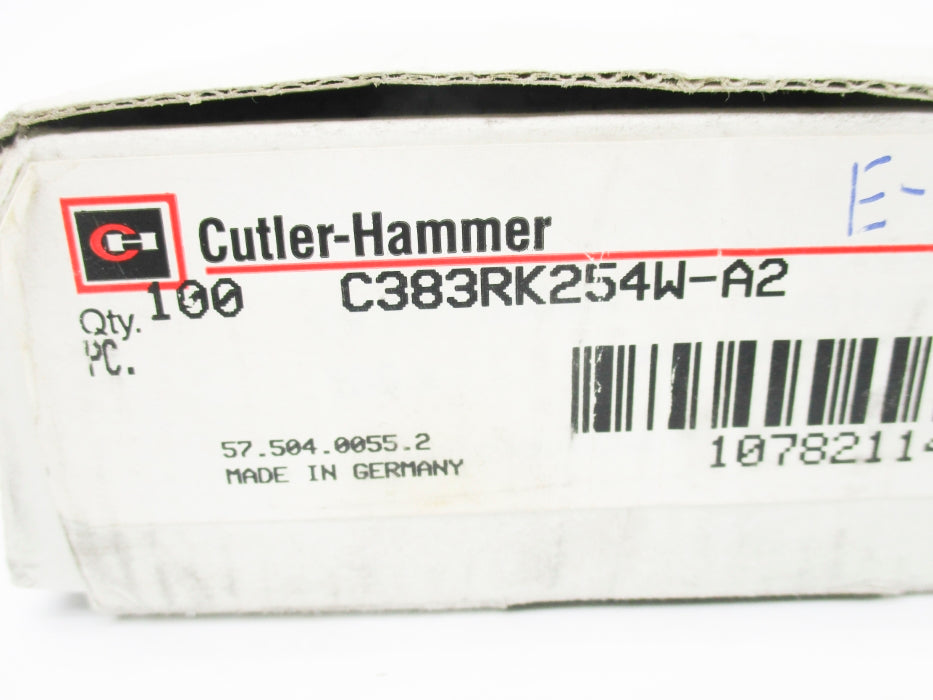 CUTLER HAMMER C383RK254W-A2 (PKG OF 100) NSMP