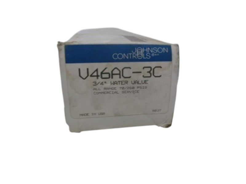 JOHSON CONTROLS V46AC-3C WATER VALVE NSMP