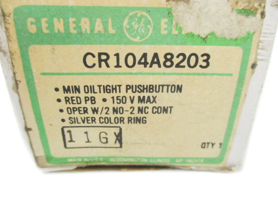 GENERAL ELECTRIC CR104A8203 NSMP