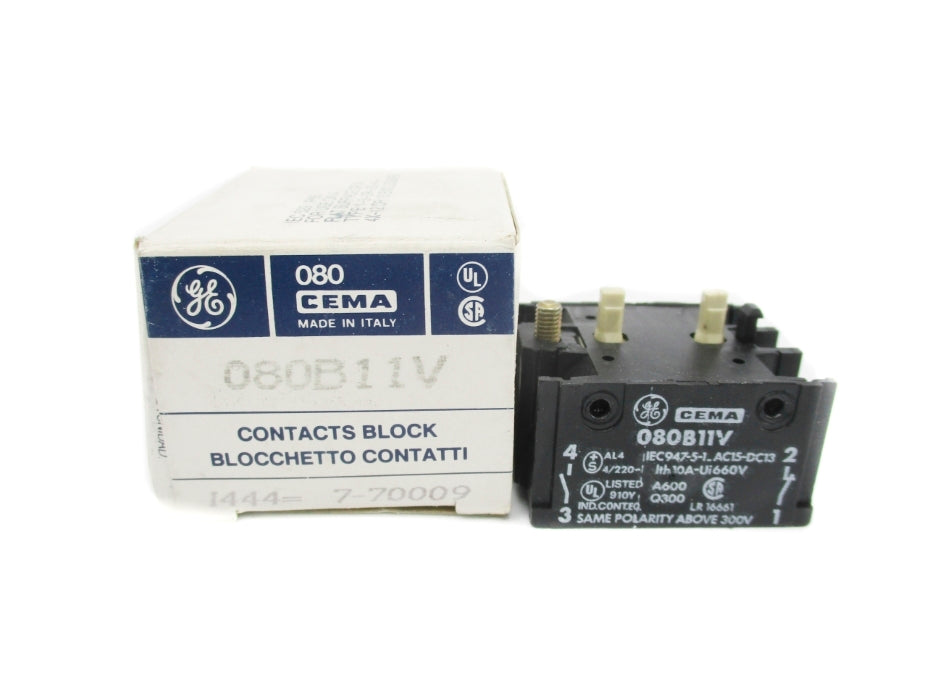 GENERAL ELECTRIC 080B11V 660V 10A NSMP