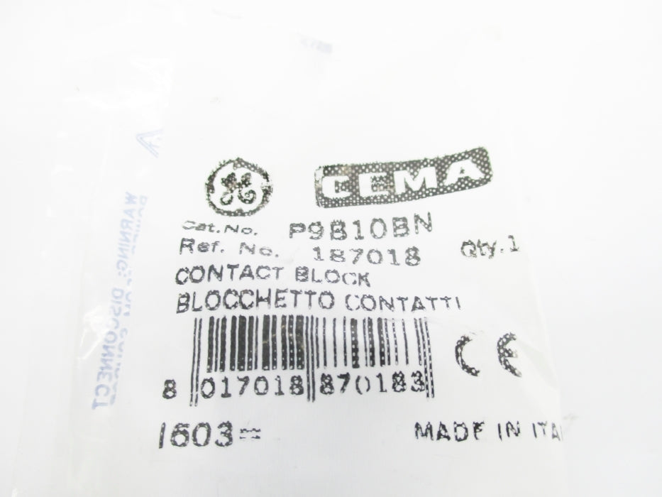 GENERAL ELECTRIC P9B10BN NSMP