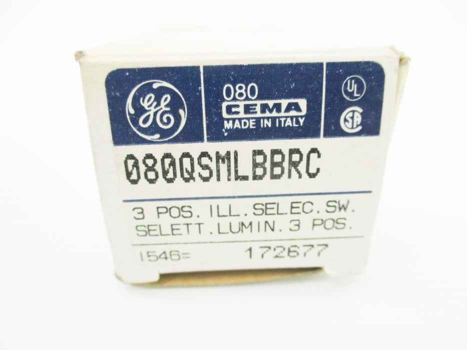 GENERAL ELECTRIC 080QSMLBBRC NSMP