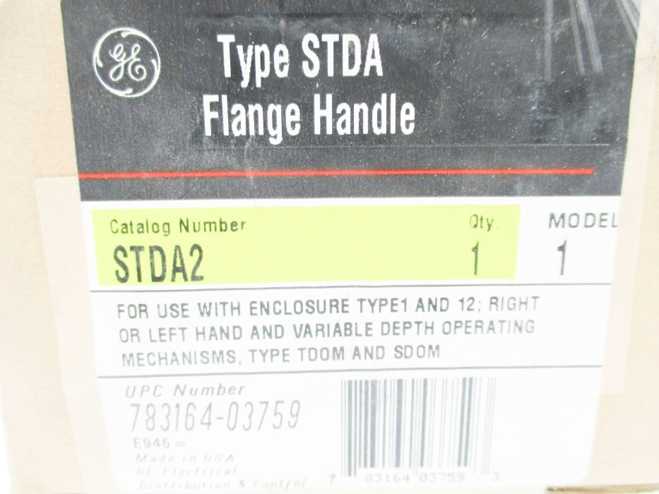 GENERAL ELECTRIC STDA2 NSMP