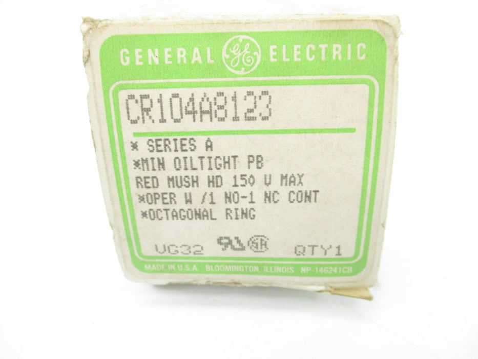 GENERAL ELECTRIC CR104A8123 SER. A NSMP