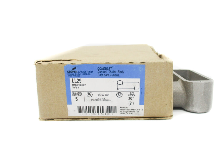 CROUSE-HINDS LL29 (PKG OF 5) NSMP
