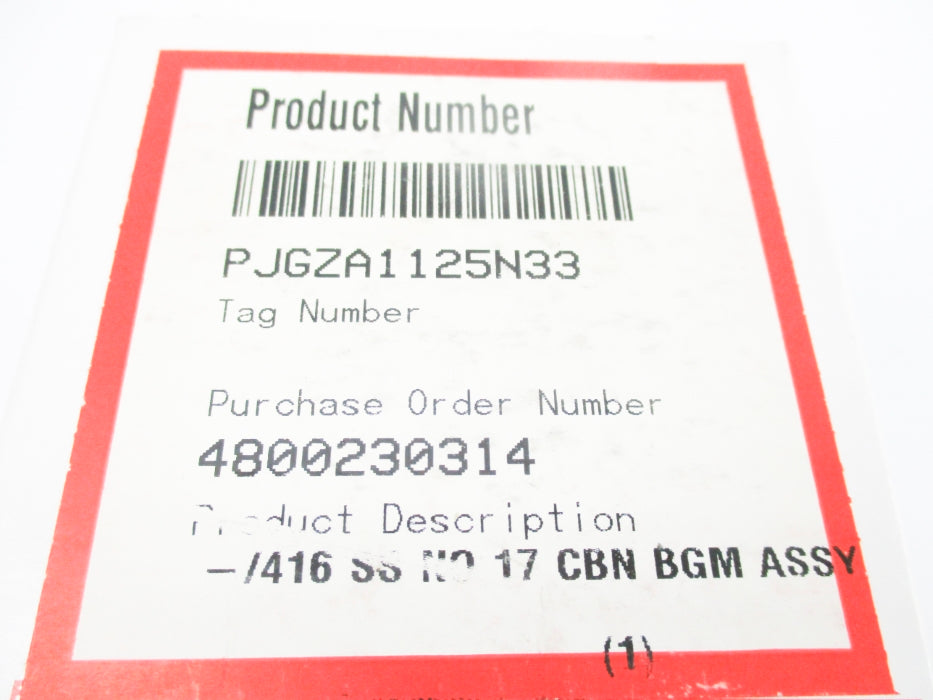 FLOWSERVE PJGZA1125N33 NSMP