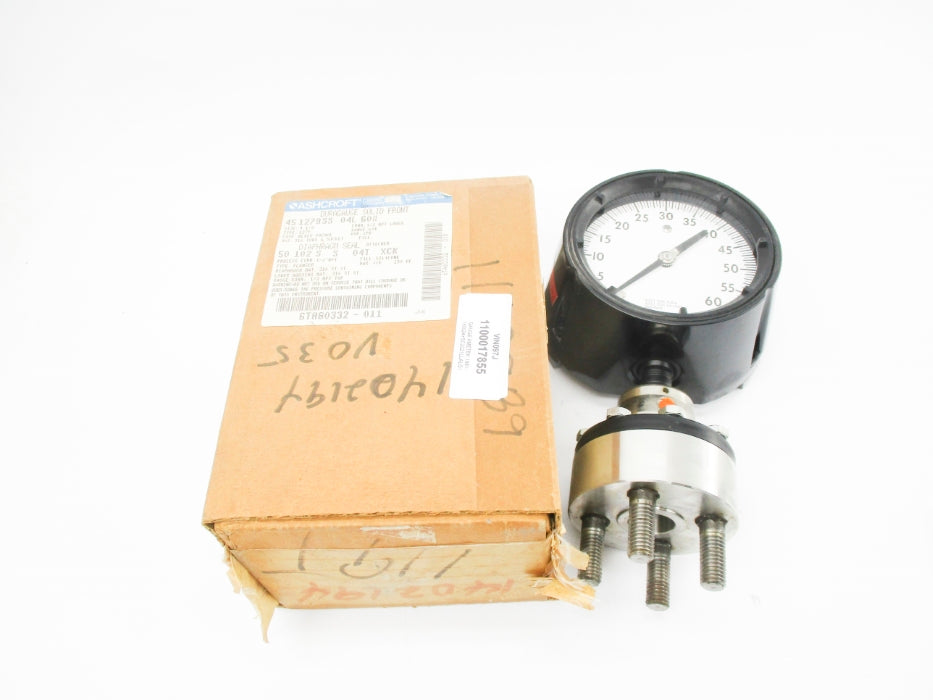 ASHCROFT 451279SS04L60# 0-60PSI NSMP