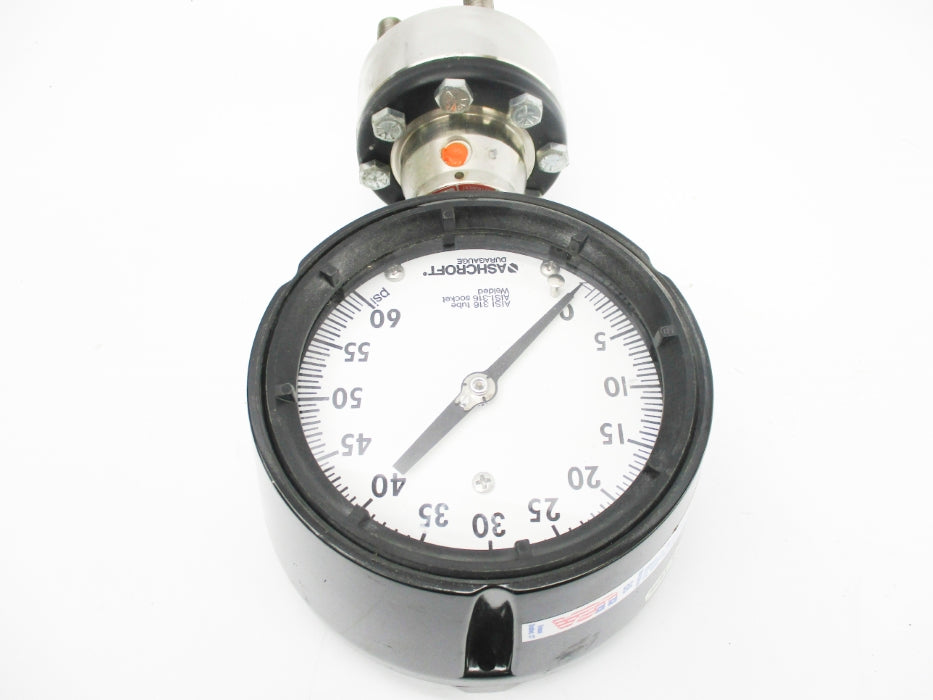 ASHCROFT 451279SS04L60# 0-60PSI NSMP
