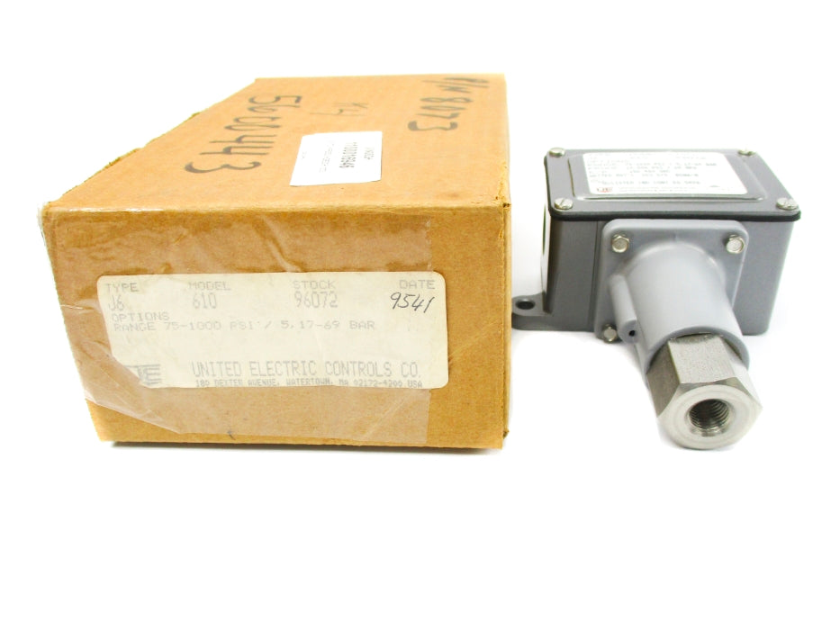 UNITED ELECTRIC J6-610 75-1000PSI NSMP