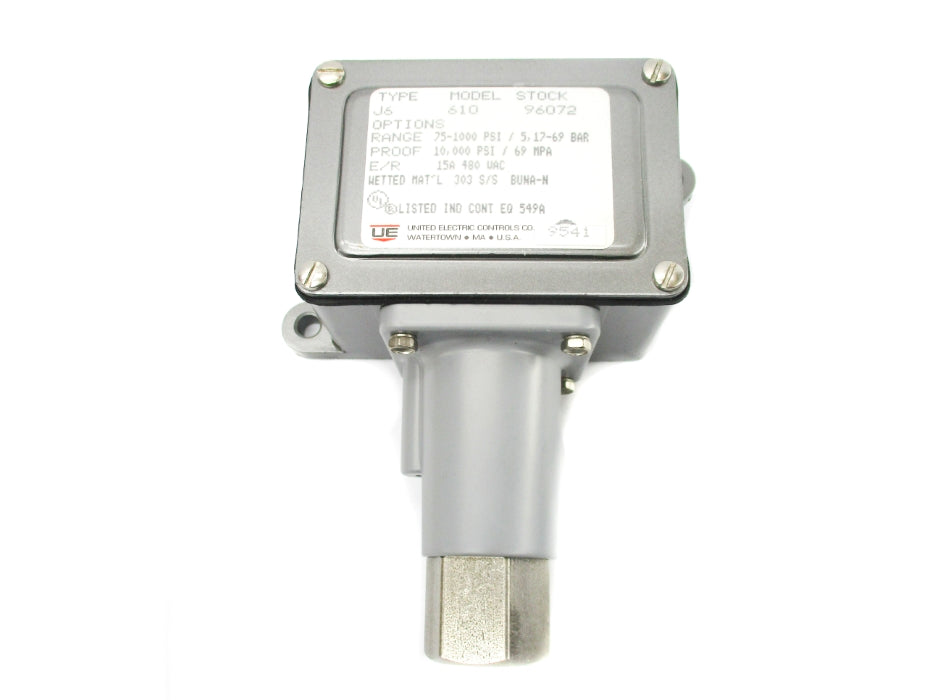 UNITED ELECTRIC J6-610 75-1000PSI NSMP