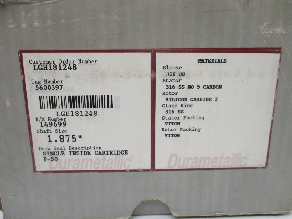 DURAMETALLIC 149699 NSMP
