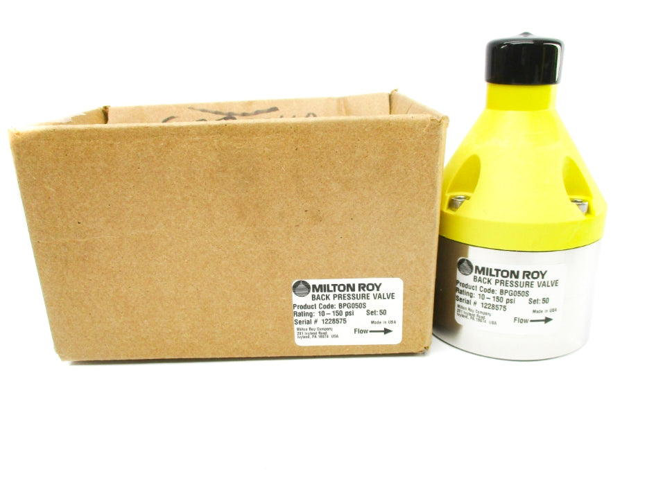 MILTON ROY BPG050S 10-150PSI NSMP