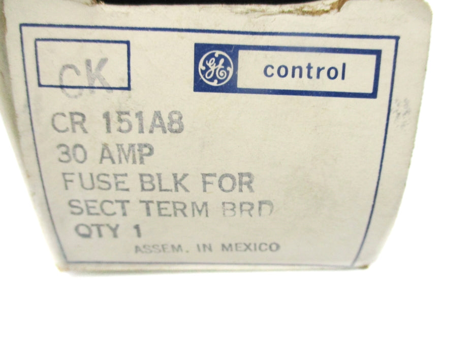 GENERAL ELECTRIC CR151A8 600VAC 30A NSMP