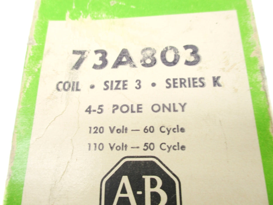 INDUSTRIAL SPARE PART 73A803 SER. K (BK/GR) NSMP