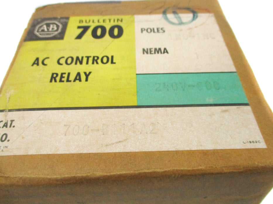 INDUSTRIAL SPARE PART 700-B111A2 240-800V (BR/YL) NSMP