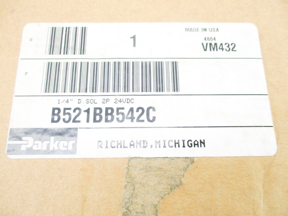 PARKER B521BB542C 150PSI 24VAC NSMP