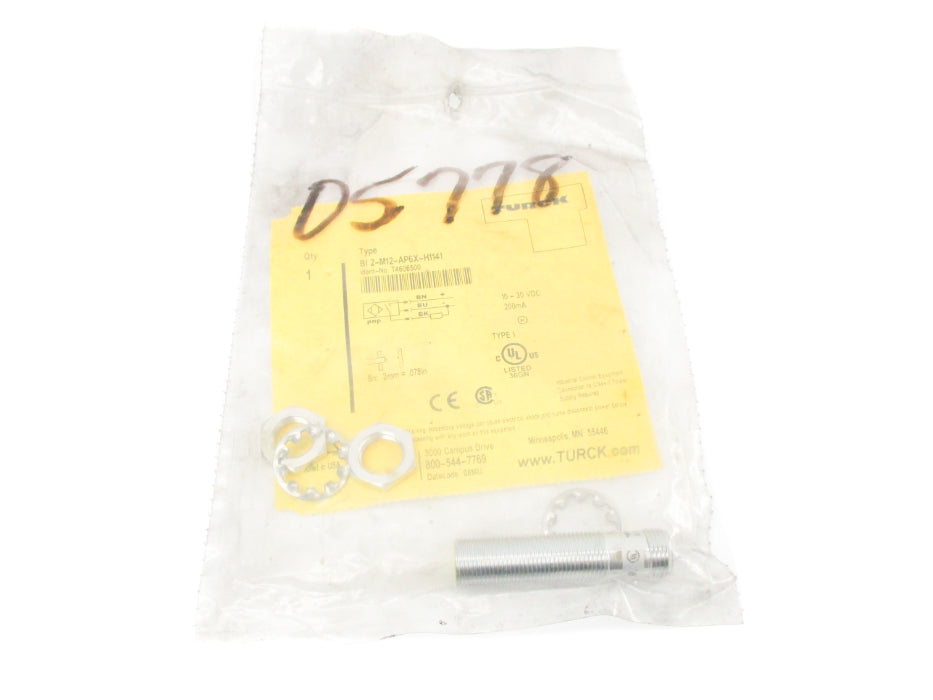 TURCK BI2-M12-AP6X-H1141 4606500 10-30VDC NSMP