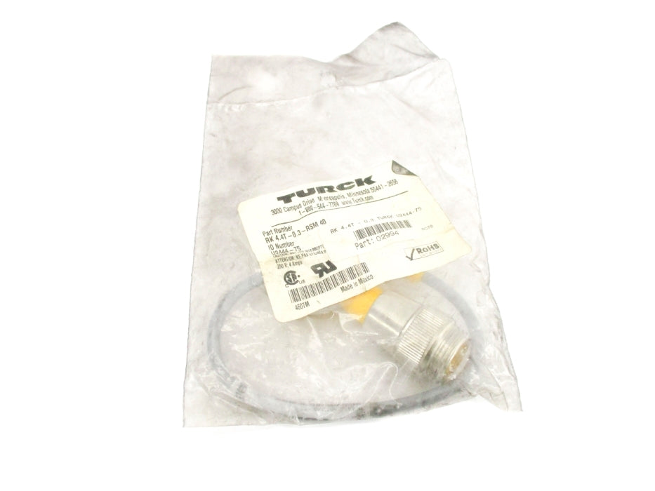 TURCK RK4.4T-0.3-RSM40 U2444-75 NSMP