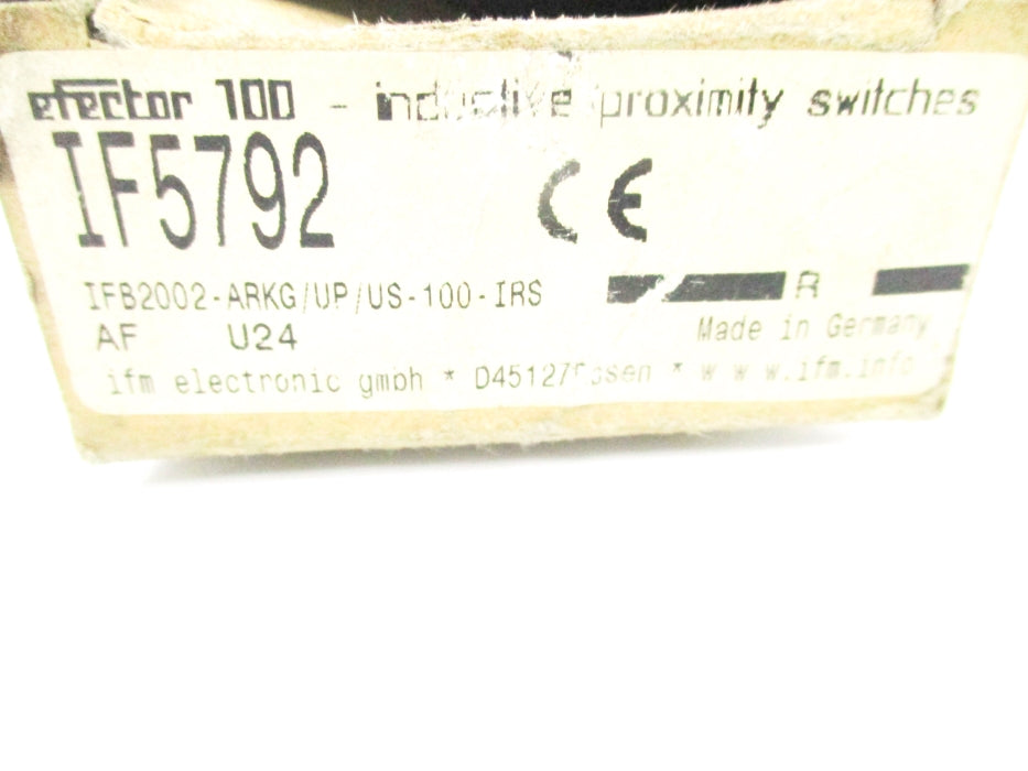 IFM EFECTOR IFB2002-ARKG/UP/US-100-IRS IF5792 NSMP
