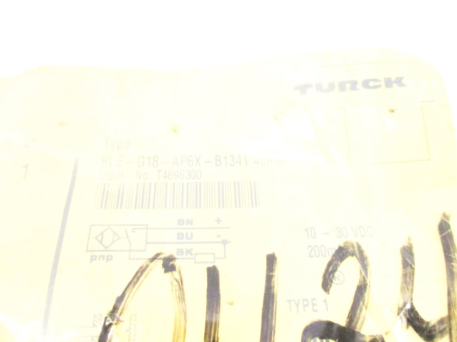 TURCK BI5-G18-AP6X-B134140MM T4696300 NSMP