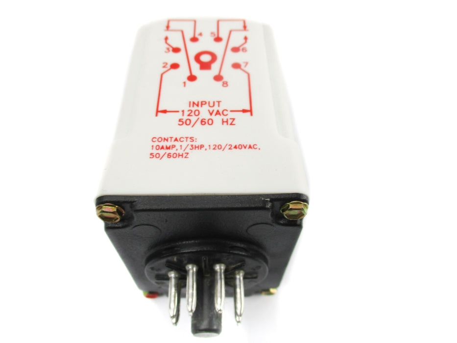 DAYTON 6A854 120/240VAC 10A .05SEC-999MIN NSMP