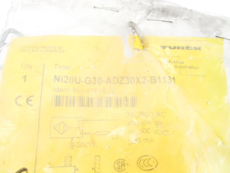 TURCK NI20U-G30-ADZ30X2-B1131 4281812 NSMP
