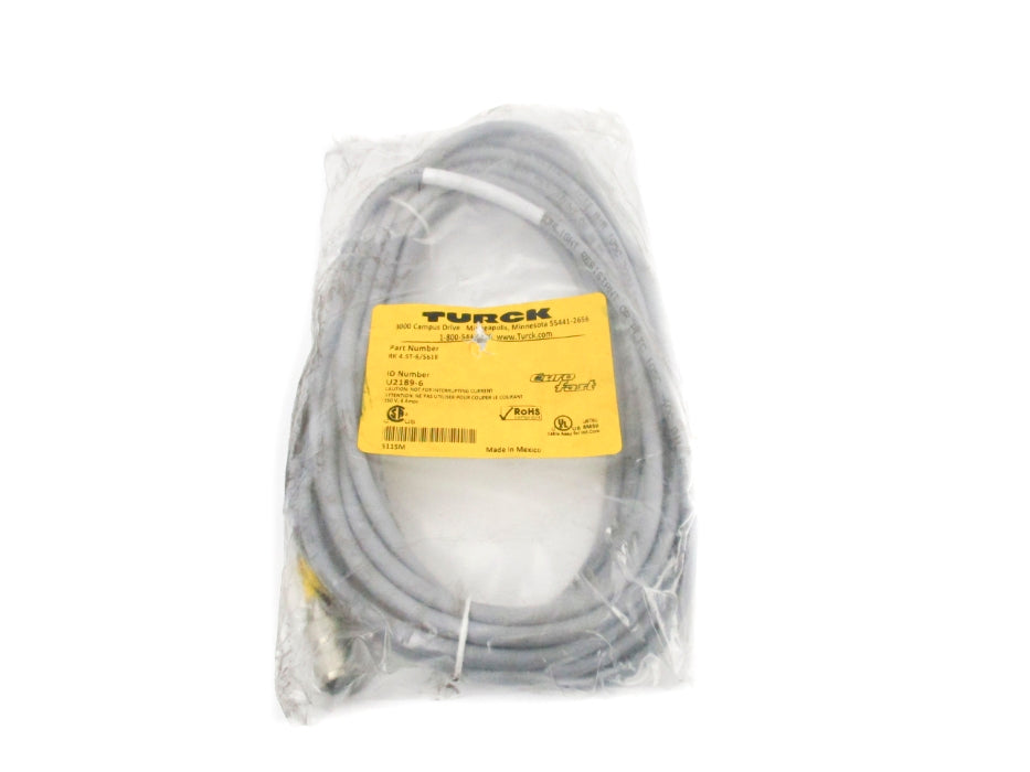 TURCK RK4.5T-6/S618 U2189-6 250V 4A NSMP