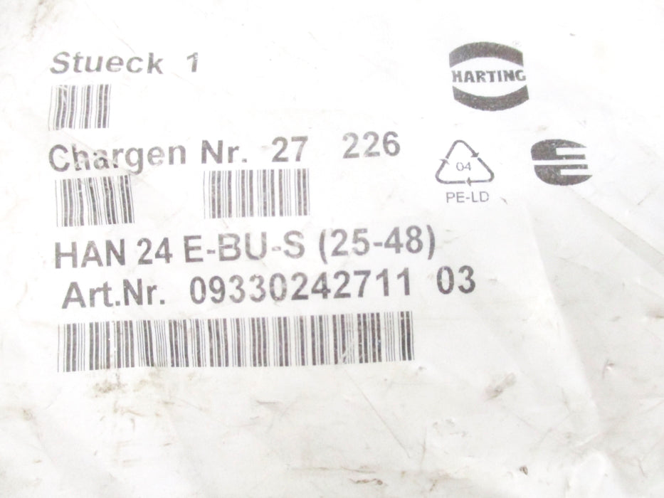 HARTING HAN24-E-BU-S(25-48) 0933024271103 NSMP