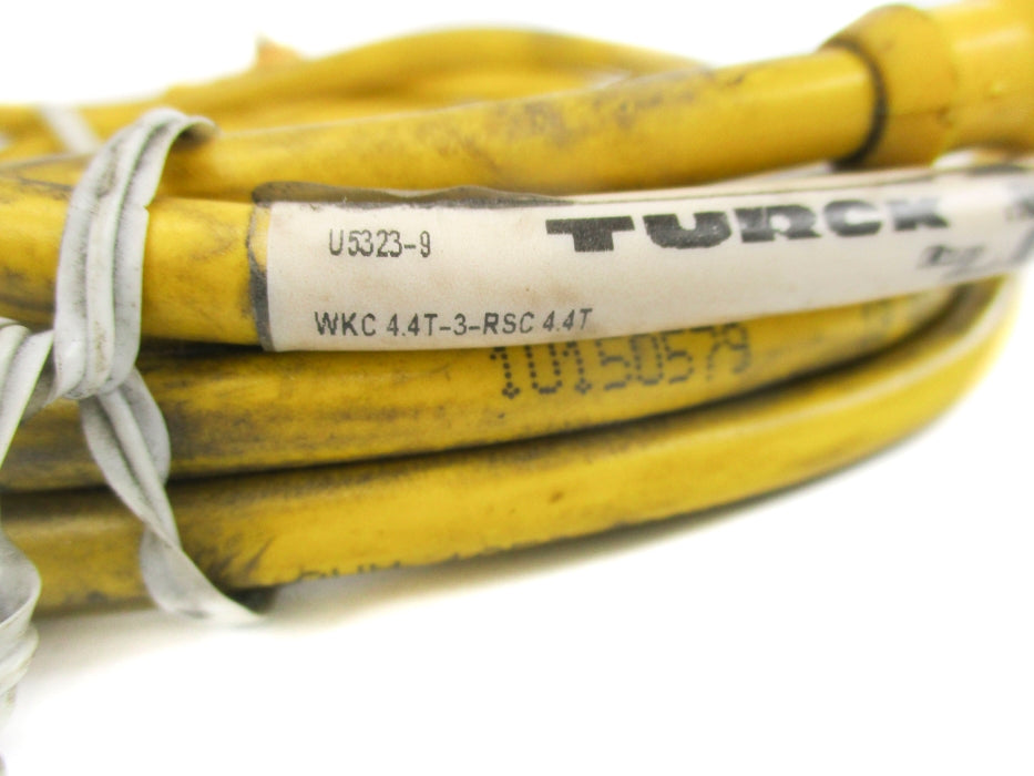 TURCK WKC4.4T-3-RSC4.4T U5323-9 UNMP