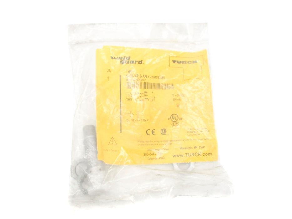 TURCK NI10U-MT12-AP6X-H1141/S1589 1634810-1 10-30VDC NSMP