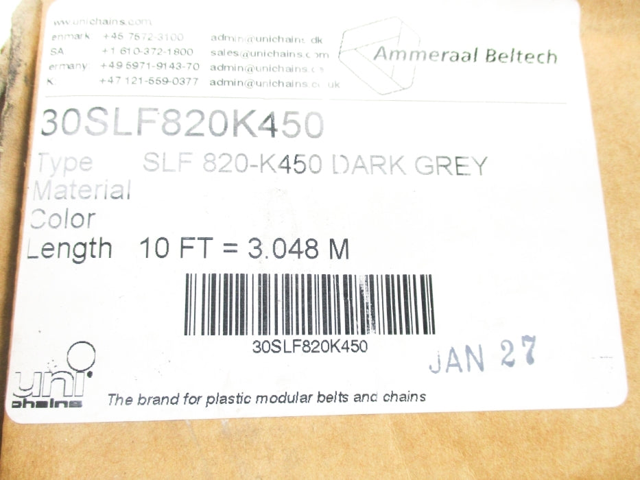 UNI 30SLF820K450 SLF820-K450 10FT NSMP