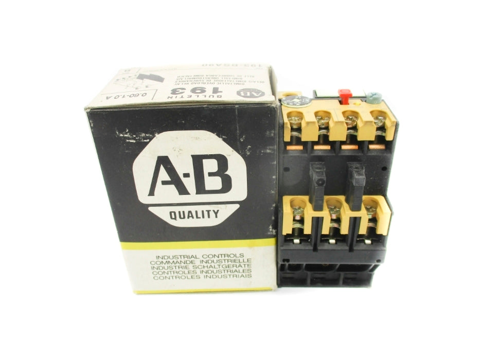 INDUSTRIAL SPARE PART 193-BSA90 SER. B 600V 0.60-1.0A (BK/YL) NSMP