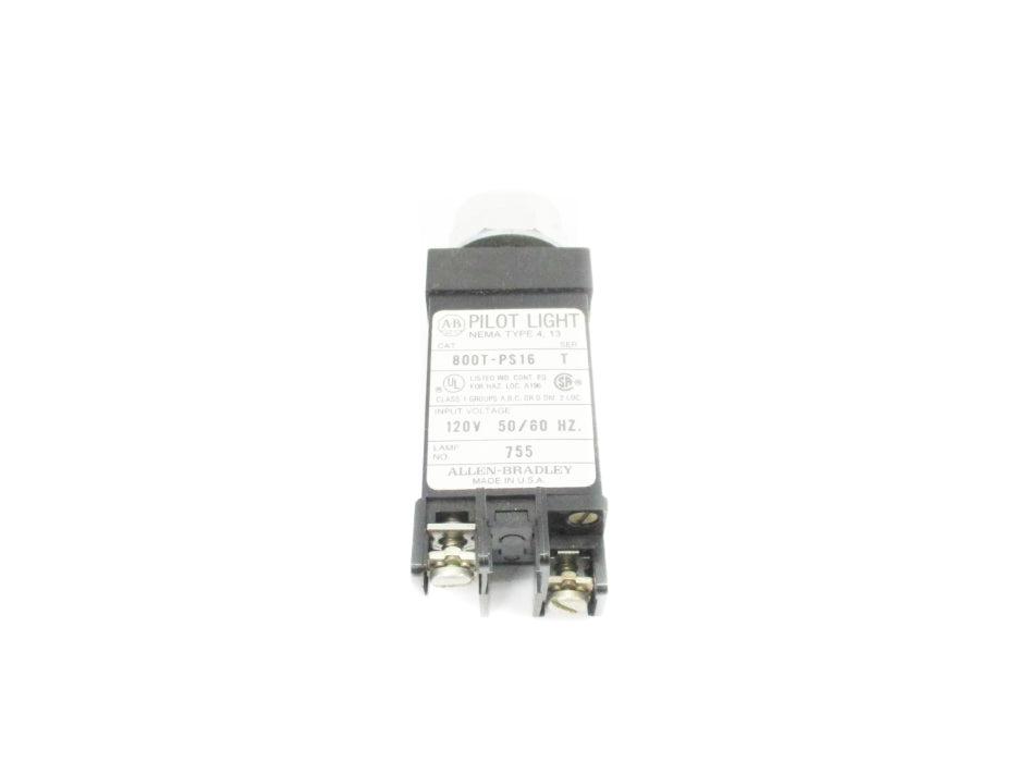 ALLEN BRADLEY 800T-PS16 SER. T 120V (AS PICTURED) NSNP