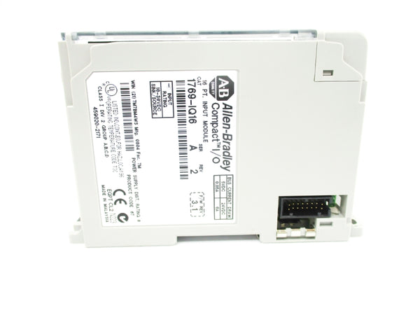 ALLEN BRADLEY 1769-IQ16 SER. A F/W 3.1 10-30VDC REV. 2 NSMP