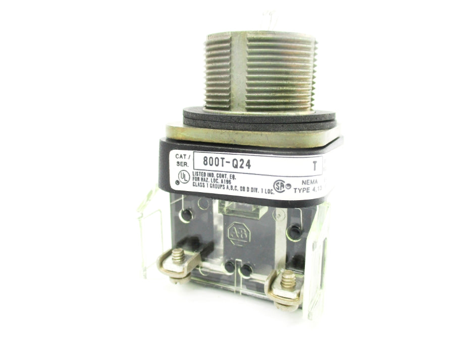 ALLEN BRADLEY 800T-Q24 SER. T  (BK/YL) NSMP