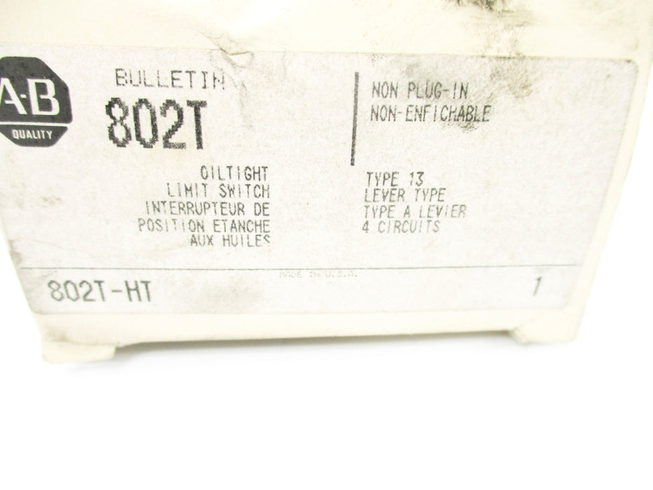 INDUSTRIAL SPARE PART 802T-HT SER. 1 (GY/BL) NSMP