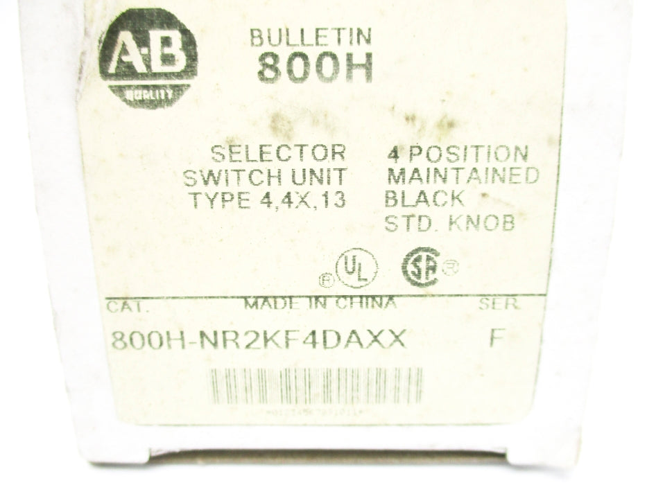 INDUSTRIAL SPARE PART 800H-NR2KF4DAXX SER. F (WH) NSMP