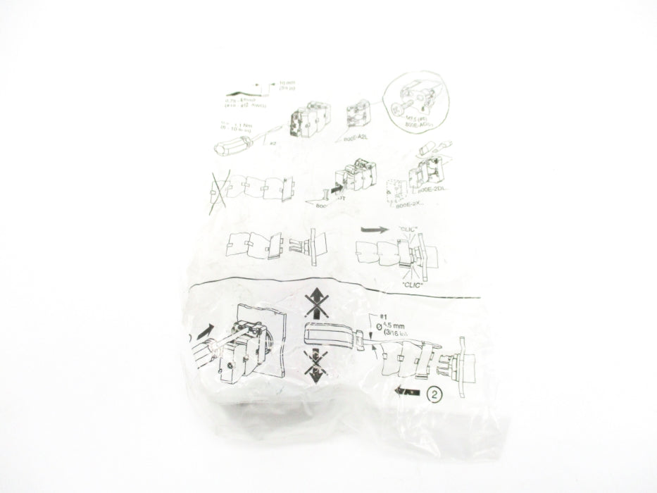 INDUSTRIAL SPARE PART 800E-2LX11 SER. A (PKG OF 5) (BR/WH) NSMP