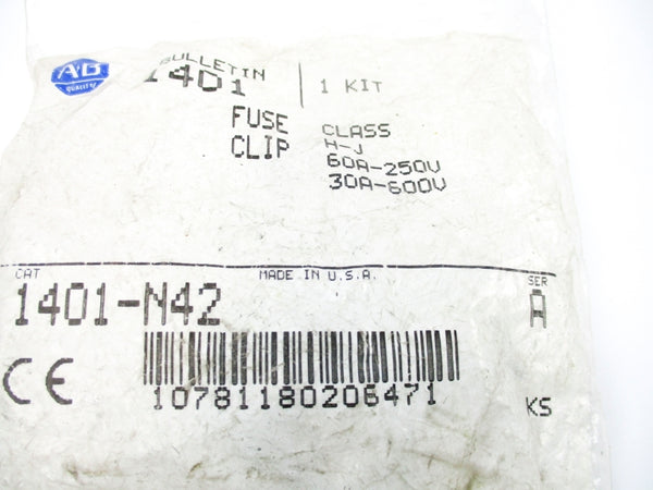 ALLEN BRADLEY 1401-N42 SER. A 600V 30A NSMP