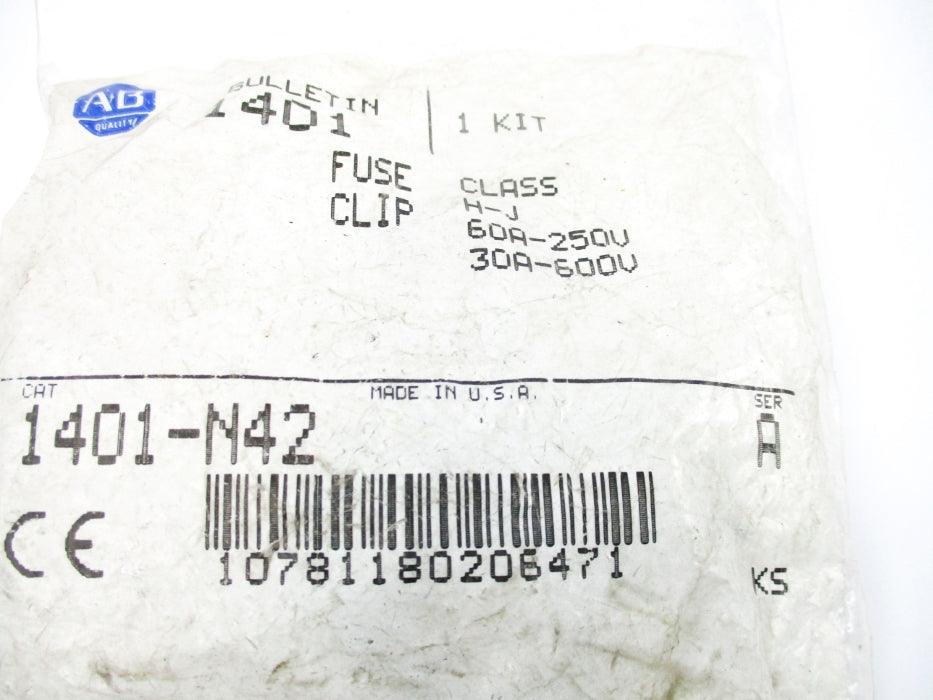 ALLEN BRADLEY 1401-N42 SER. A 600V 30A NSMP