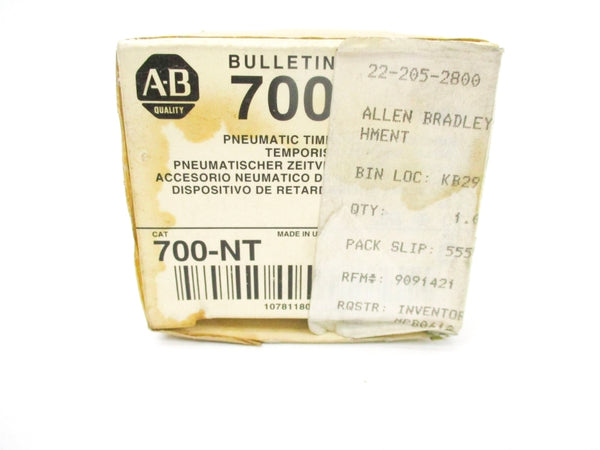 ALLEN BRADLEY 700-NT SER. C 0.2-60S (GY/BL) NSMP