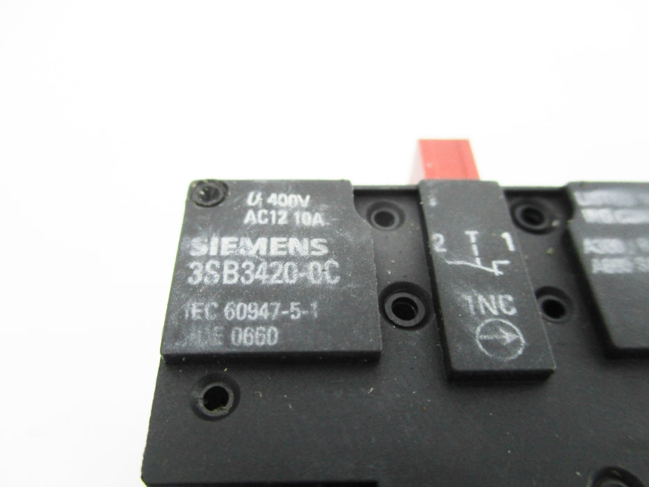 SIEMENS 3SB3420-0C 400V 10A NSNP