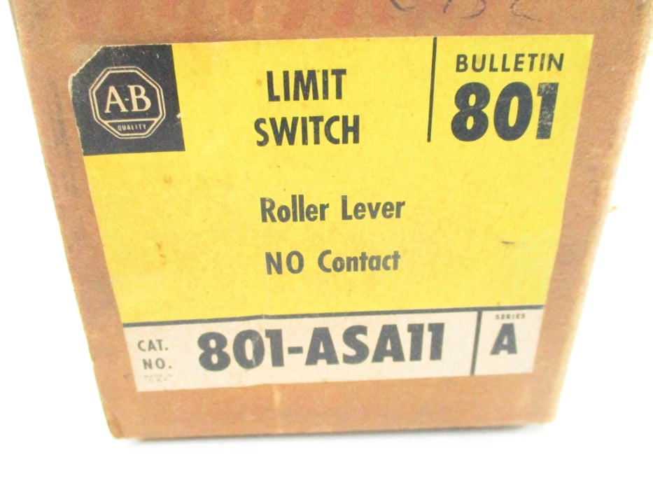 INDUSTRIAL SPARE PART 801-ASA11 SER. A 600VAC-DC (BR/YL) NSMP